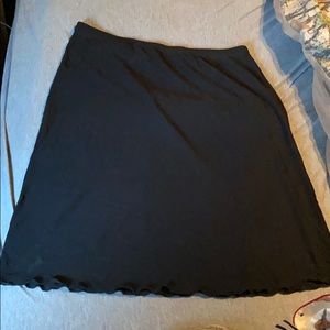 Black skirt
